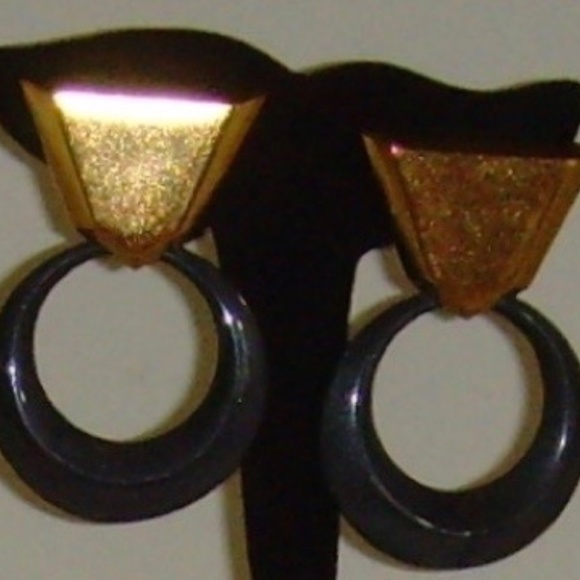 Yves Saint Laurent Dangle Earrings -YSL - Picture 8 of 16